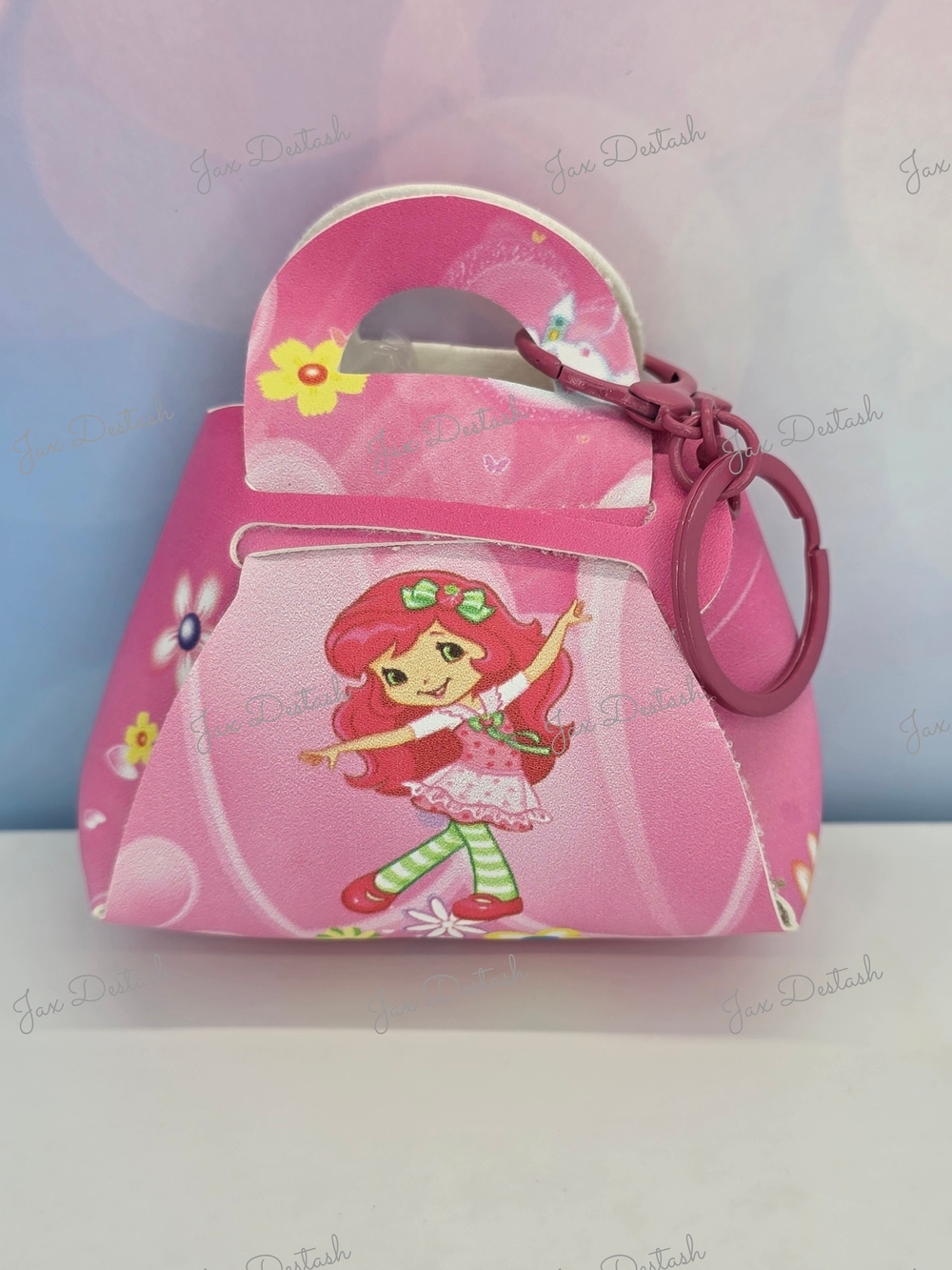 Strawberry Shortcake Mini Purse/Key Charm - Picture 2 of 4